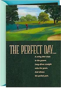 Golfing Goodness Galore: A Review of the Hallmark Birthday Card for Men